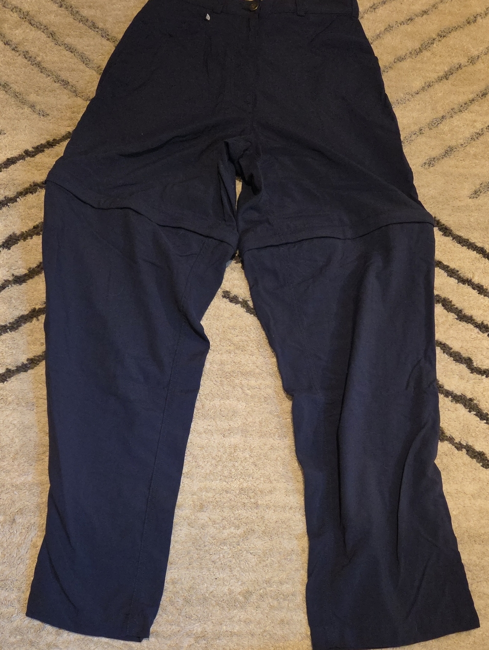 The North Face Wide-Leg Pants in Navy Blue